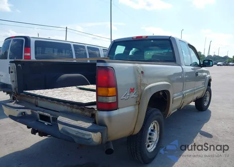 2001 Chevrolet Silverado 2500Hd Ls из США, поврежденный, VIN 1GCHK29U81Z261050